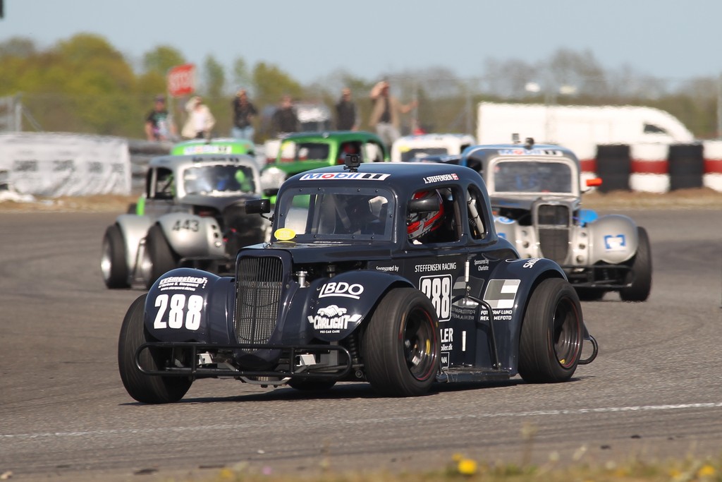 Jacob Steffensen var uheldig, men havde sin bedste Legend-weekend
(Foto: Henning Smed Madsen)